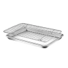 Nutrichef Non-stick Baking Sheet In Silver