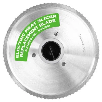 Nutrichef Stainless Steel Meat Slicer Blade | Electric Home Meat Slicer Blade Replacement For Nugj801 | Precis