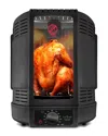 Nutrichef Vertical Rotisserie Cooker Black In Black