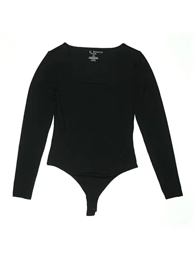 Pre-owned Nuuds Bodysuit In Black