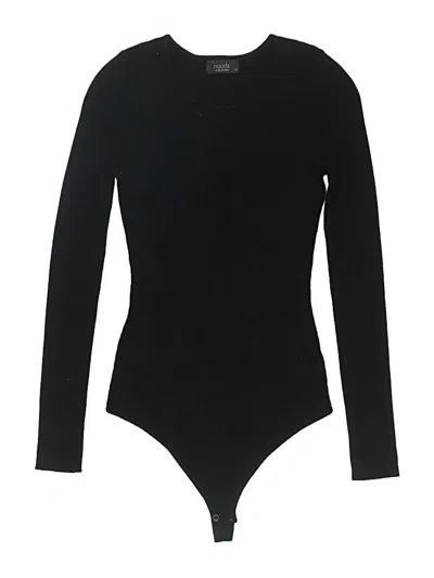Pre-owned Nuuds Bodysuit In Black