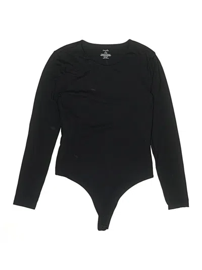 Pre-owned Nuuds Bodysuit In Black