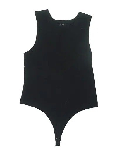 Pre-owned Nuuds Bodysuit In Black