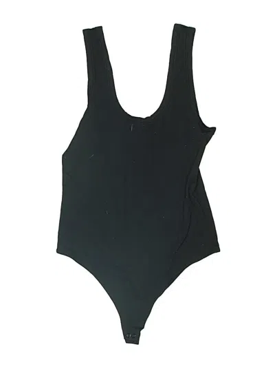 Pre-owned Nuuds Bodysuit In Black