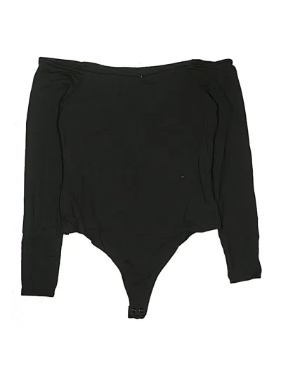 Pre-owned Nuuds Bodysuit In Black