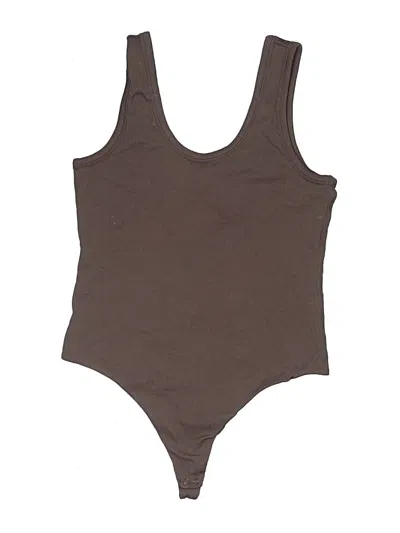 Pre-owned Nuuds Bodysuit In Brown