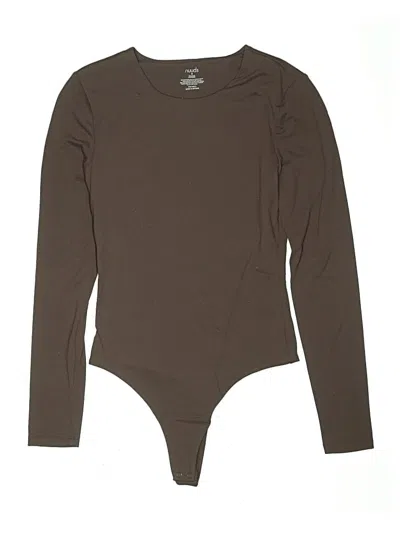 Pre-owned Nuuds Bodysuit In Brown
