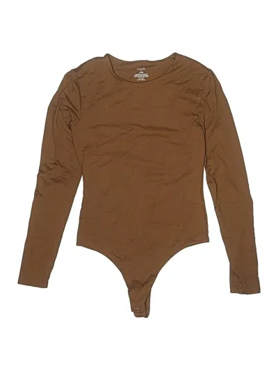 Pre-owned Nuuds Bodysuit In Brown