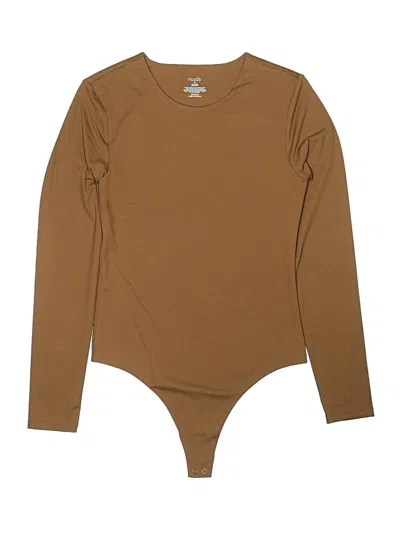 Pre-owned Nuuds Bodysuit In Brown