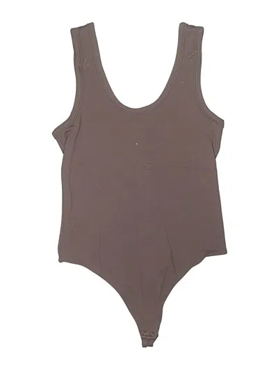 Pre-owned Nuuds Bodysuit In Brown