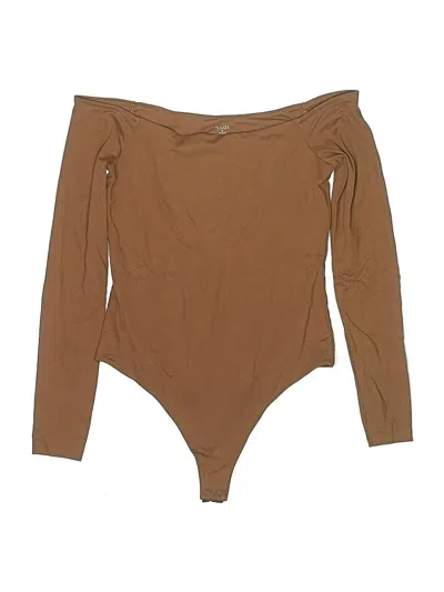 Pre-owned Nuuds Bodysuit In Brown