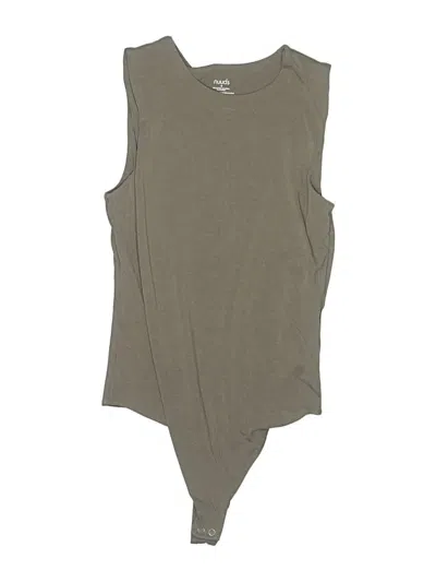 Pre-owned Nuuds Bodysuit In Gray