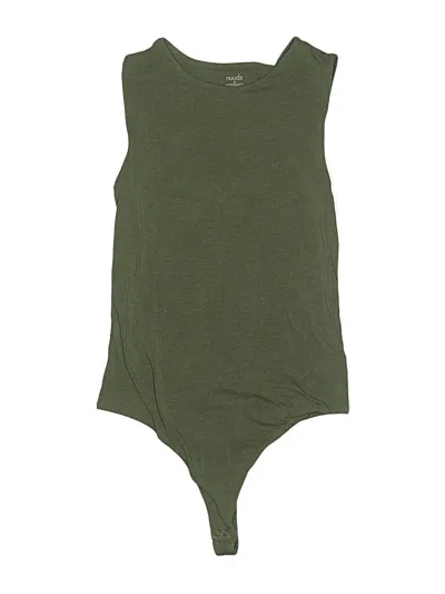 Pre-owned Nuuds Bodysuit In Green