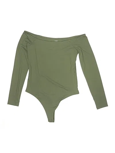 Pre-owned Nuuds Bodysuit In Green