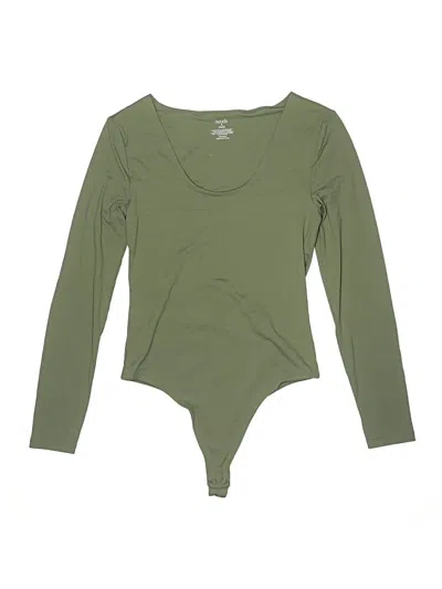 Pre-owned Nuuds Bodysuit In Green