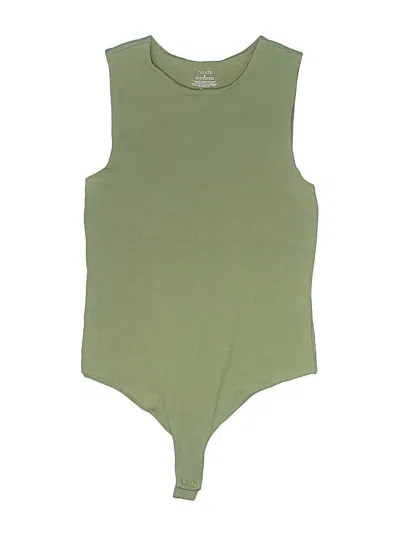Pre-owned Nuuds Bodysuit In Green