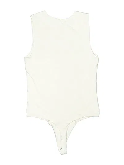 Pre-owned Nuuds Bodysuit In White