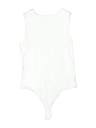 Pre-owned Nuuds Bodysuit In White