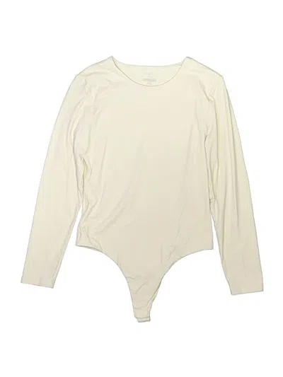 Pre-owned Nuuds Bodysuit In White