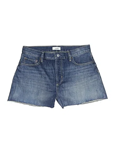 Pre-owned Nuuds Denim Shorts In Blue
