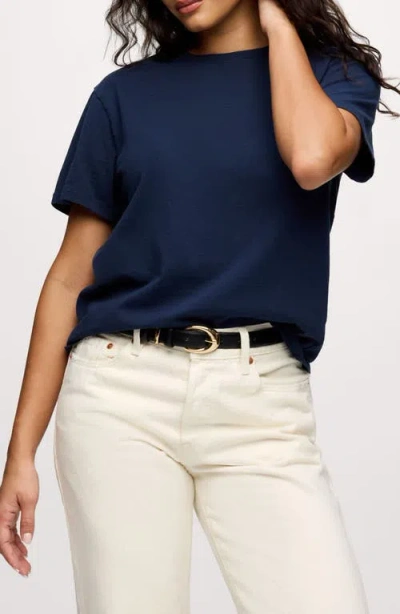 Nuuds Everyday Cotton T-shirt In Blue