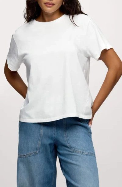Nuuds Everyday Cotton T-shirt In White