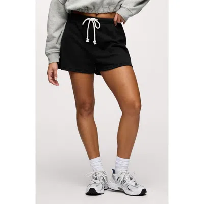 Nuuds French Terry Shorts In Black