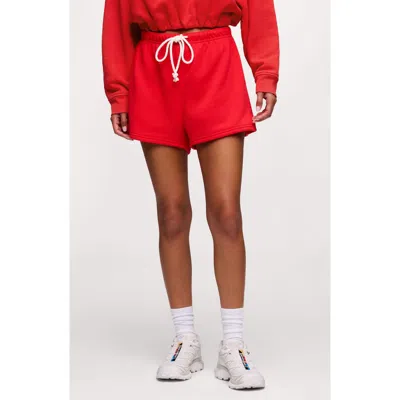 Nuuds French Terry Shorts In Red