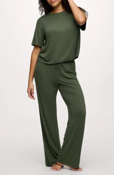 Nuuds Pajama Set In Green