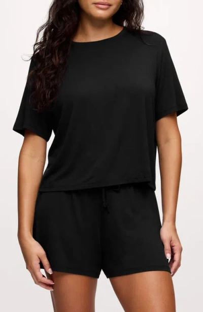 Nuuds Pajama Short Set In Black