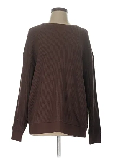 Pre-owned Nuuds Pullover Sweater In Brown