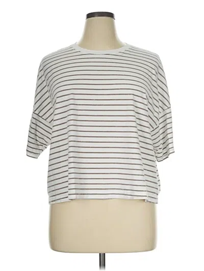 Pre-owned Nuuds Short Sleeve T-shirt In Silver