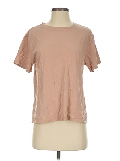 Pre-owned Nuuds Short Sleeve T-shirt In Tan