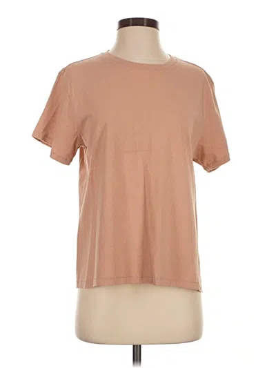 Pre-owned Nuuds Short Sleeve T-shirt In Tan
