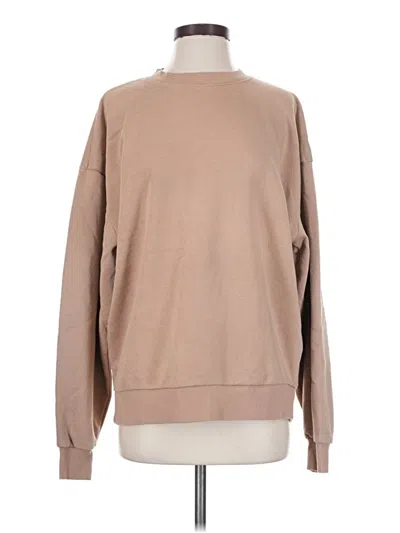 Pre-owned Nuuds Sweatshirt In Tan