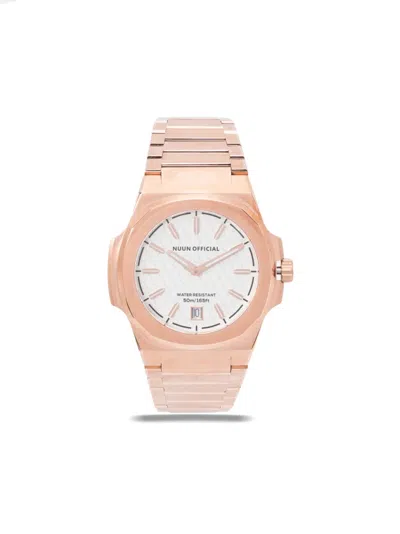 Nuun Official Montre Type Ii 40.5mm In White