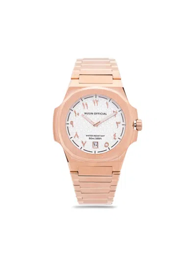 Nuun Official Montre Type Ii 40.5mm In White
