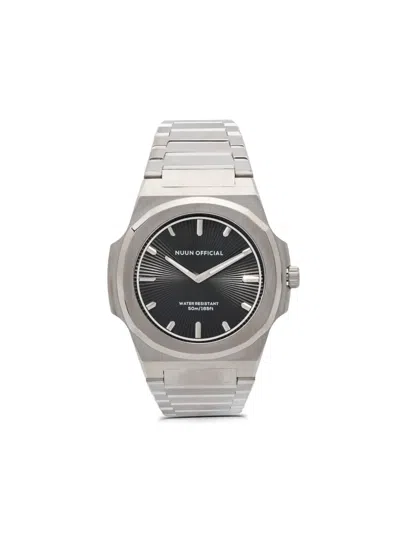 Nuun Official Ms Silver 38mm In Black