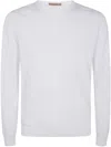 Nuur Long Sleeves Round Neck In White