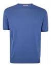 Nuur Short Sleeves Round Neck In Blue