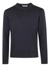 Nuur Crew-neck Sweater In Black