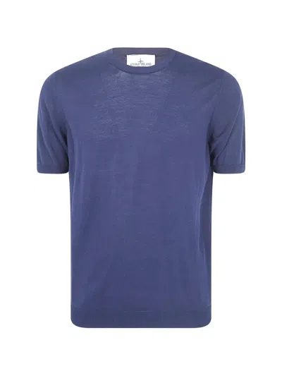 Nuur Crew Neck T-shirt In Blue
