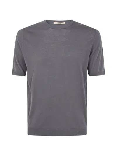 Nuur Crew Neck T-shirt In Gray
