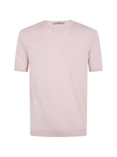Nuur Crew Neck T-shirt In Pink