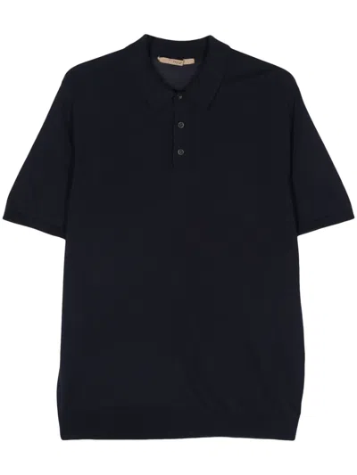 Nuur Short Sleeves Polo In Black