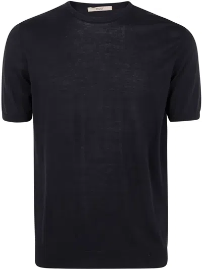 Nuur Knitted T-shirt In Black