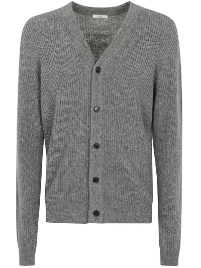 Nuur Long Sleeves Cardigan In Grey