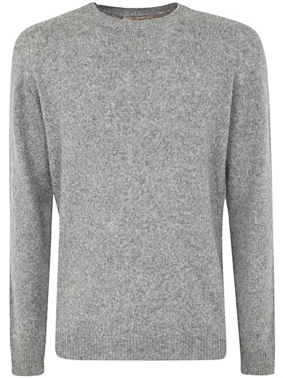 Nuur Long Sleeves Crew Neck Sweater In Gray