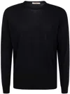 Nuur Long Sleeves Round Neck In Black