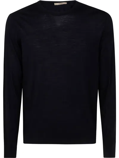 Nuur Long Sleeves Round Neck In Blue